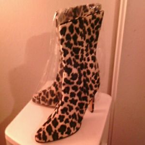 Leopard Boots